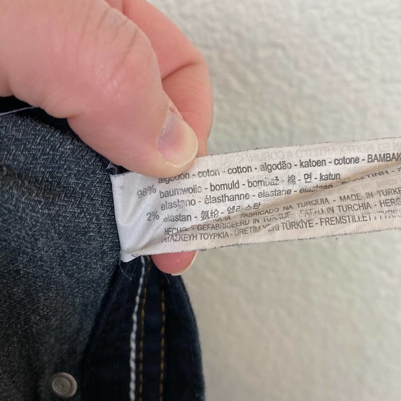 Zara Pants Zara Man Black Slim Fit Stretch Chino Pants Size 36